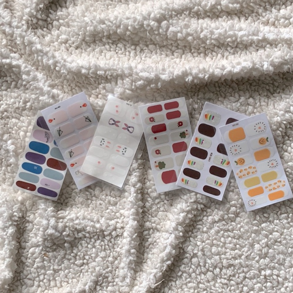 6pc fun nail set